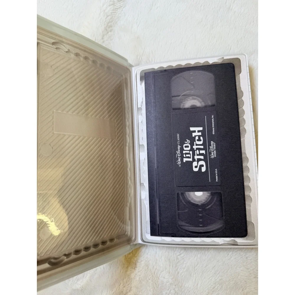 NEW Lilo & Stitch VHS Case Journal Classic Clamshell Videotape Style Y2K 90s